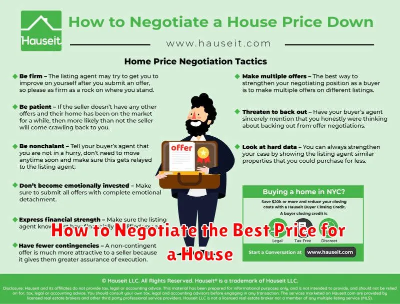 How to Negotiate the Best Price for a House